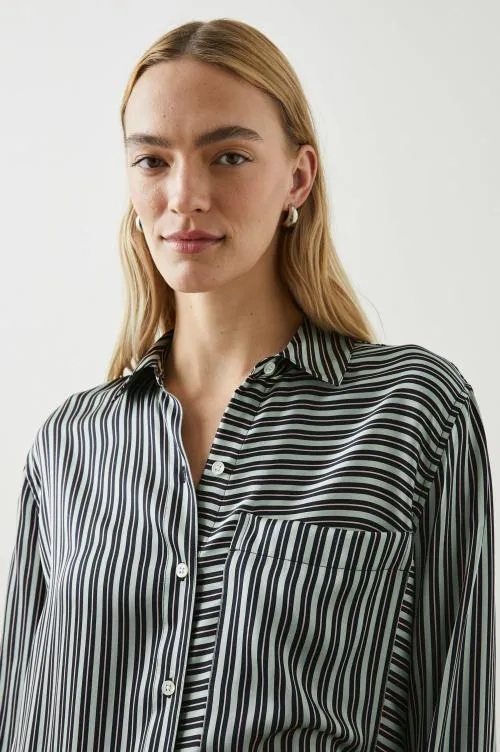 Women Rails Tops Spencer Shirt Aspen Stripe