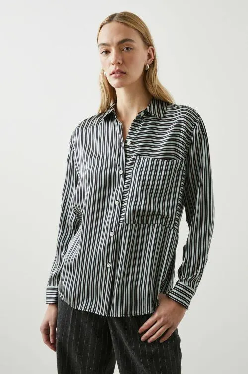 Women Rails Tops Spencer Shirt Aspen Stripe