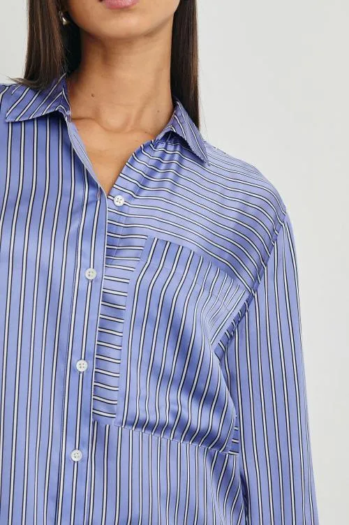 Women Rails Tops Spencer Shirt Moonlight Stripe