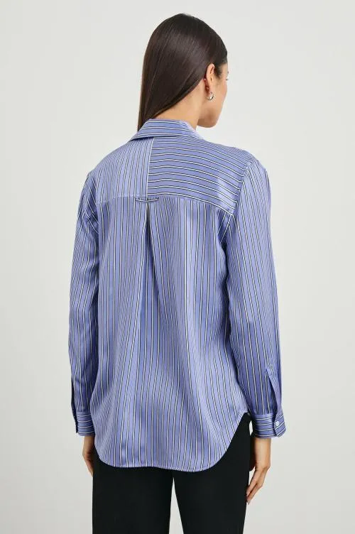 Women Rails Tops Spencer Shirt Moonlight Stripe Women Rails Tops Spencer Shirt Moonlight Stripe