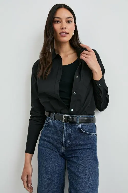 Women Rails Tops Stina Shirt Black