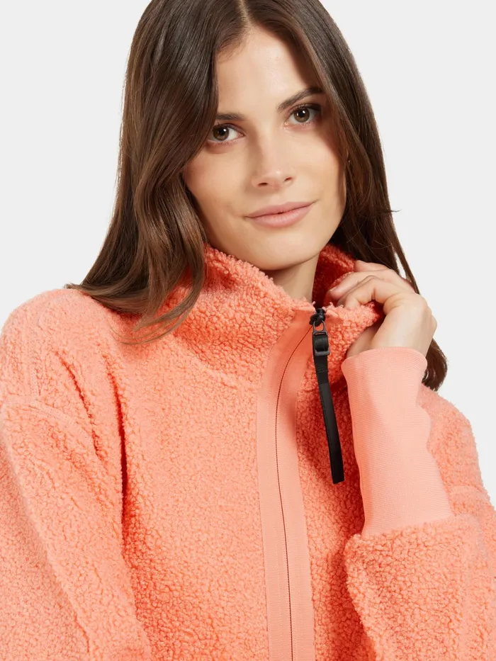 Women Sally FullZip Clay Pink Didriksons Spring Jackets