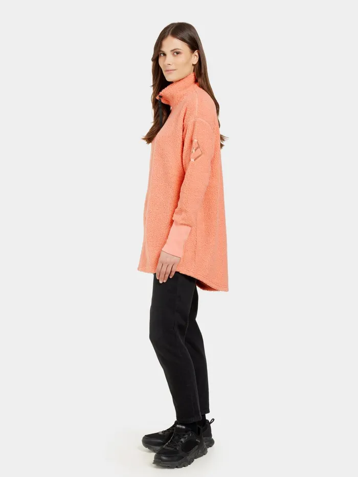 Women Sally FullZip Clay Pink Didriksons Spring Jackets