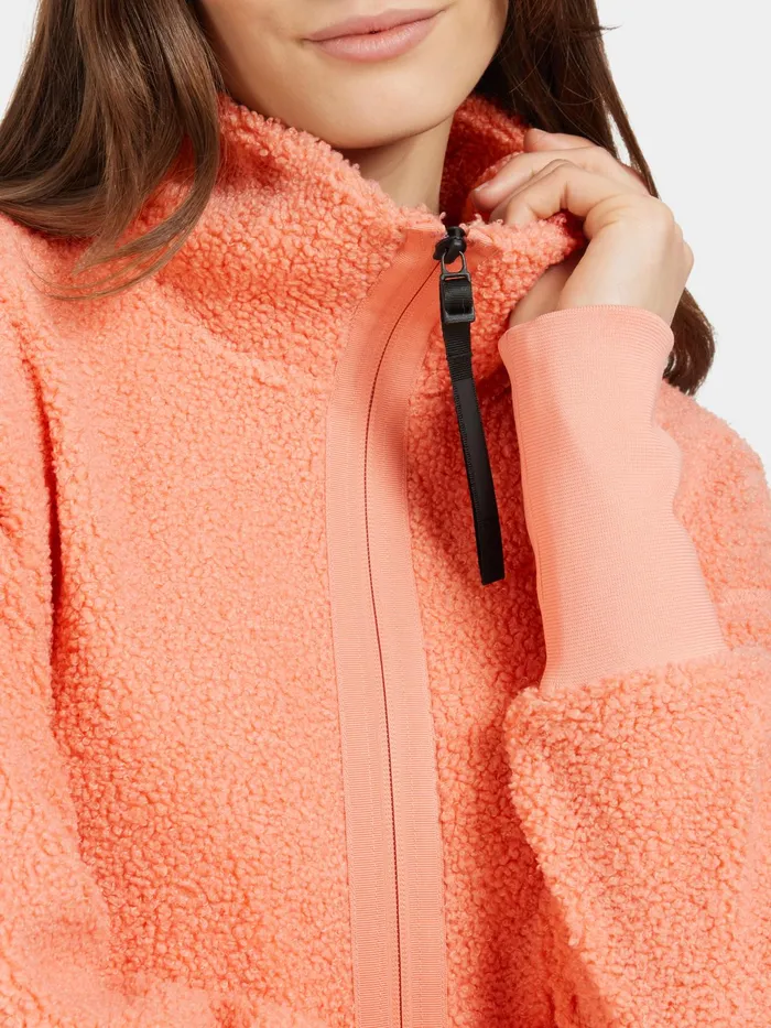 Women Sally FullZip Clay Pink Didriksons Spring Jackets