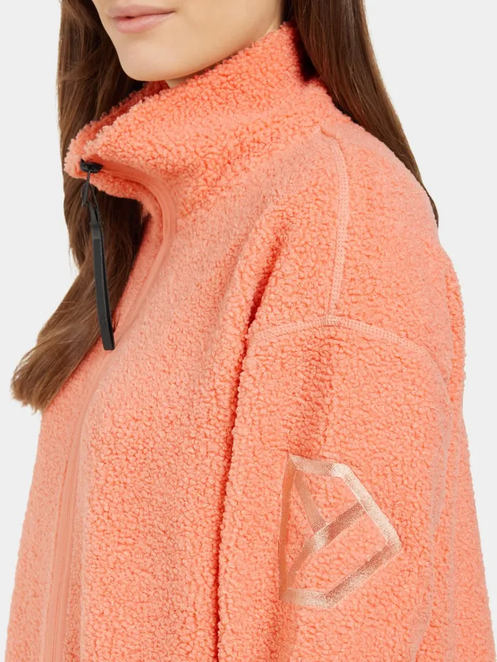 Women Sally FullZip Clay Pink Didriksons Spring Jackets