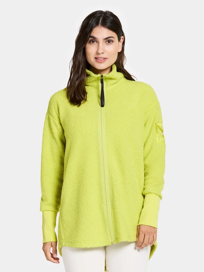 Women Sally FullZip Light Avocado Didriksons Spring Jackets