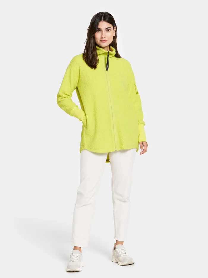 Women Sally FullZip Light Avocado Didriksons Spring Jackets