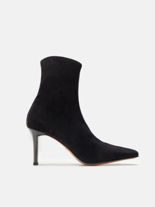 Women SHARON Suede Black Clergerie Ankle Boots