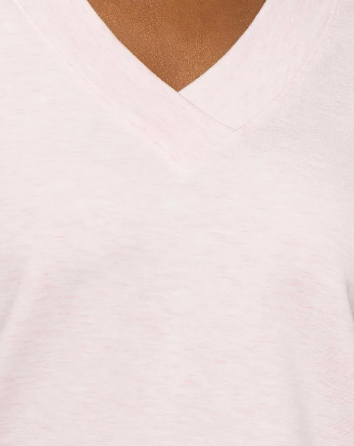 Women Shirts and Tops TravisMathew VIP TREATMENT CLOUD FRENCH TERRY TOP Heather Lilac Women Shirts and Tops TravisMathew VIP TREATMENT CLOUD FRENCH TERRY TOP Heather Lilac