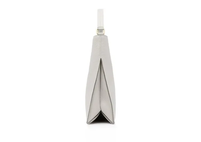 Women Shoulder Bags Tom Ford Grain Leather Small Alix Hobo Chalk Women Shoulder Bags Tom Ford Grain Leather Small Alix Hobo Chalk