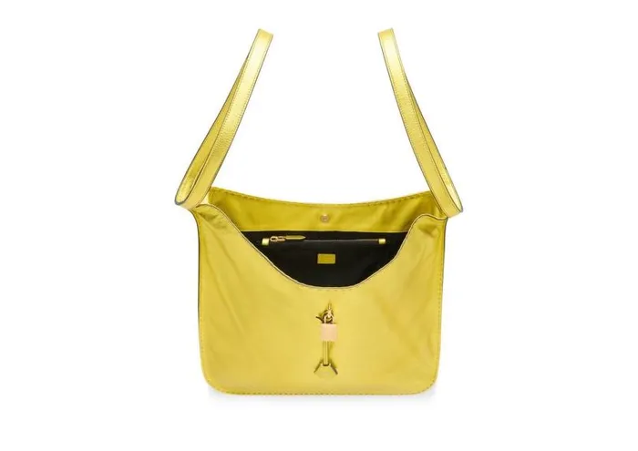 Women Shoulder Bags Tom Ford Leather Padlock Large Shoulder Bag Mimosa