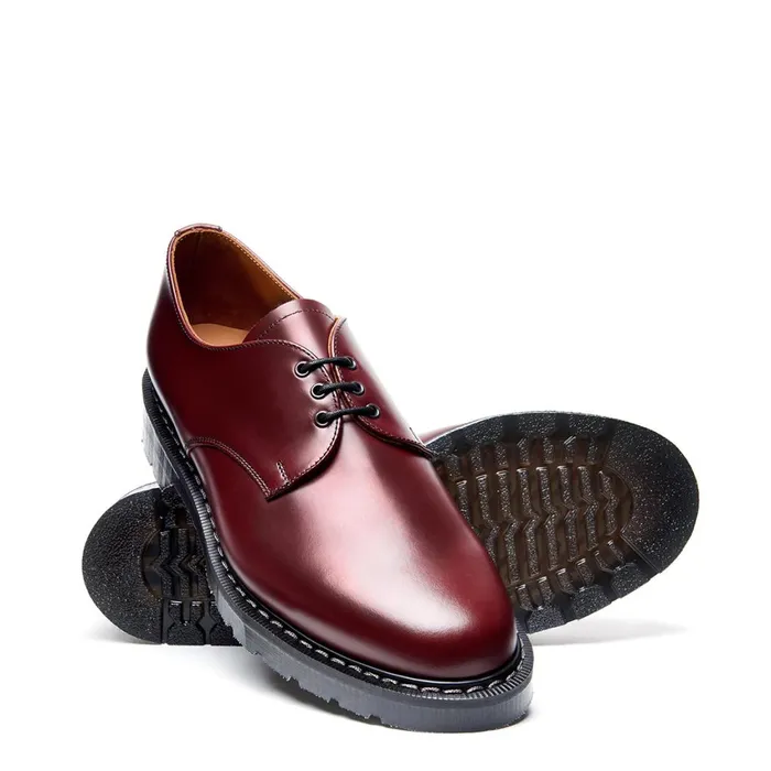 Women Solovair Gibson Shoes Oxblood Gibson Shoe