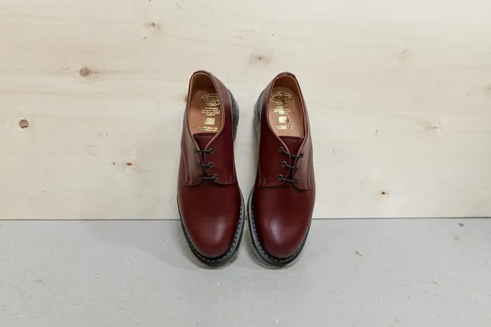 Women Solovair Gibson Shoes Oxblood Gibson Shoe