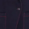 Women Suiting LEO LIN Jocelyn Denim Split Blazer 8211 Indigo