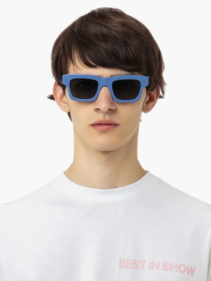 Women SUNGLASSES JW Anderson WAYFARER SUNGLASSES Baby Blue Women SUNGLASSES JW Anderson WAYFARER SUNGLASSES Baby Blue