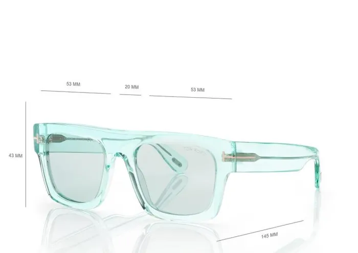 Women SUNGLASSES Tom Ford Fausto Sunglasses Shiny Light Blue Blue Women SUNGLASSES Tom Ford Fausto Sunglasses Shiny Light Blue Blue
