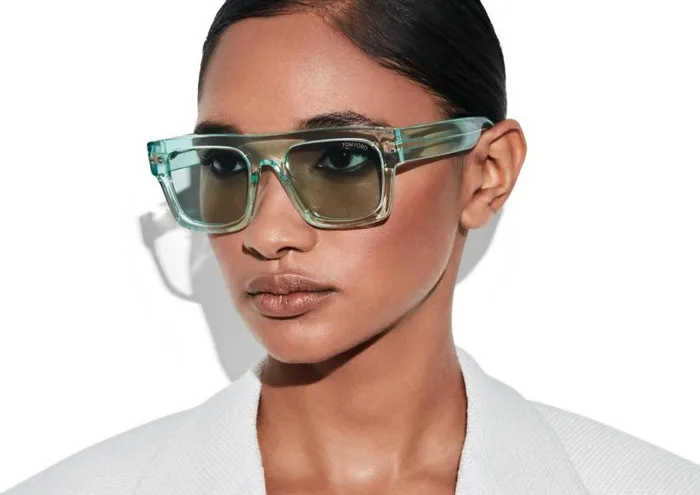 Women SUNGLASSES Tom Ford Fausto Sunglasses Shiny Light Blue Blue Women SUNGLASSES Tom Ford Fausto Sunglasses Shiny Light Blue Blue