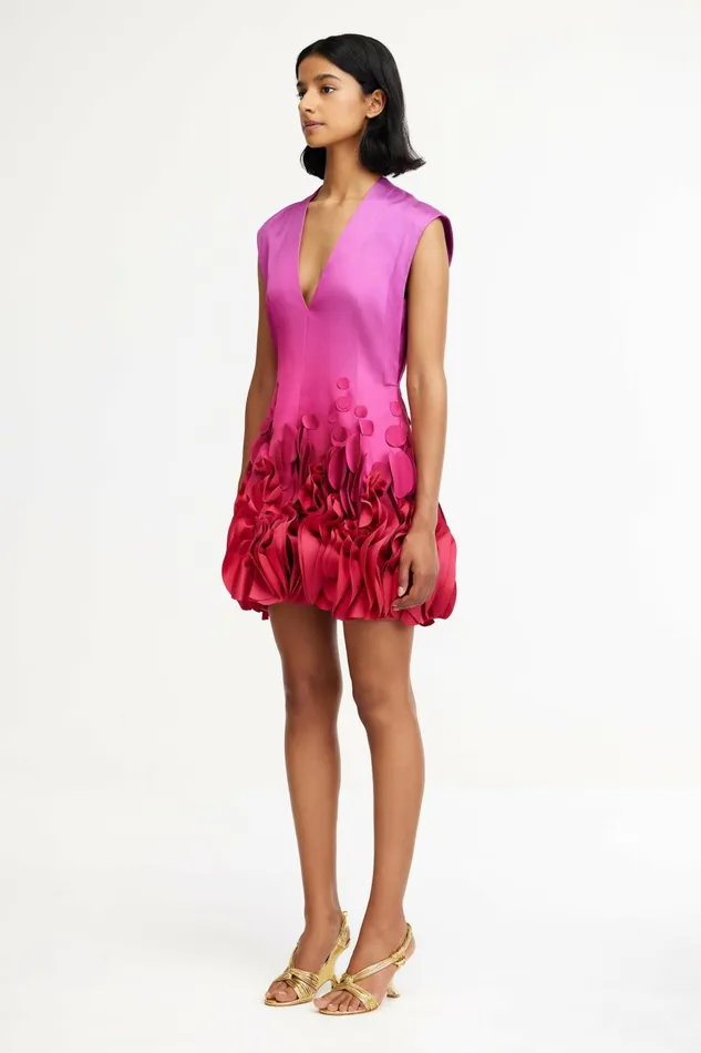 Women SURREY MINI DRESS Raspberry Ombre Acler Mini Dresses