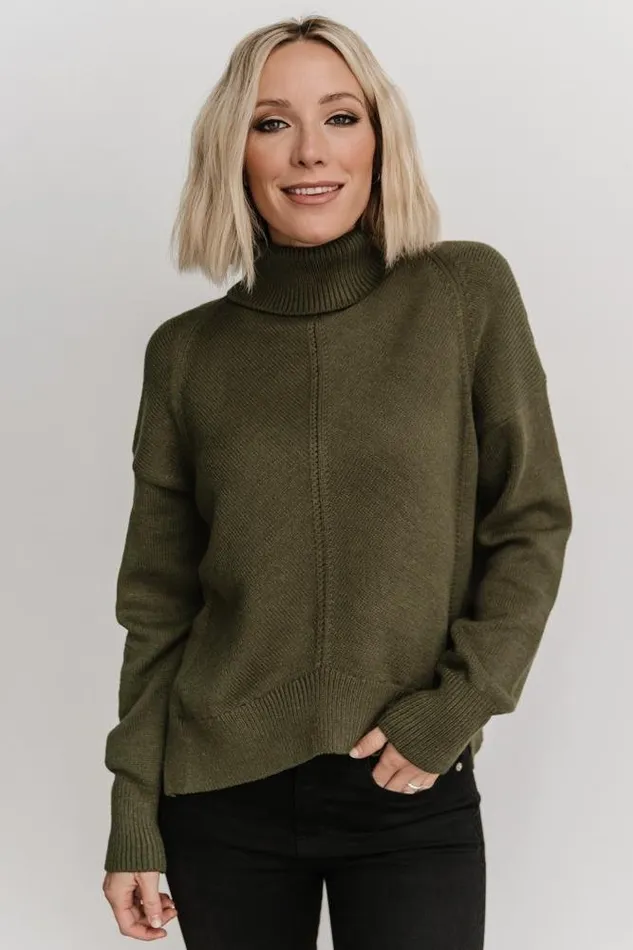 Women Sweaters Baltic Born Collins Knit Sweater Olive Women Sweaters Baltic Born Collins Knit Sweater Olive