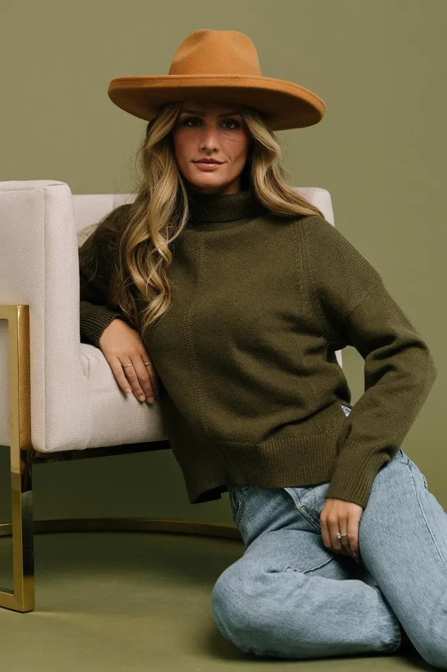 Women Sweaters Baltic Born Collins Knit Sweater Olive Women Sweaters Baltic Born Collins Knit Sweater Olive