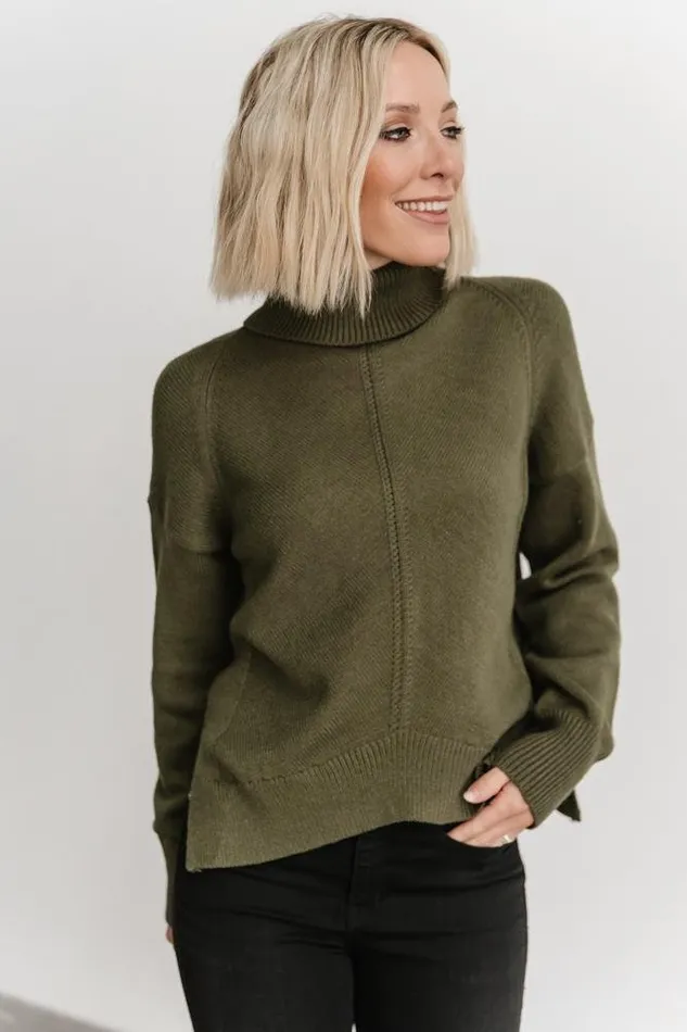 Women Sweaters Baltic Born Collins Knit Sweater Olive Women Sweaters Baltic Born Collins Knit Sweater Olive