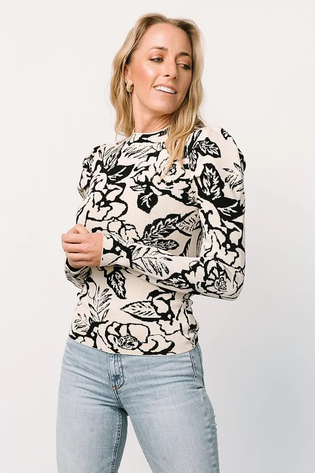 Women Sweaters Baltic Born Sebastian Sweater Black Multi Women Sweaters Baltic Born Sebastian Sweater Black Multi