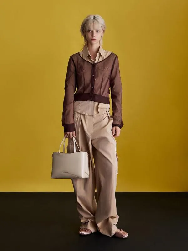 Women Sybill Tote Bag 8211 Oat CHARLES and KEITH Tote Bags