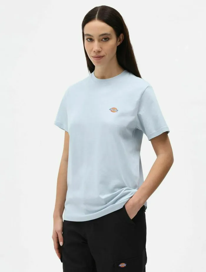 Women TShirts and Tops Dickies Mapleton TShirt Fog Blue