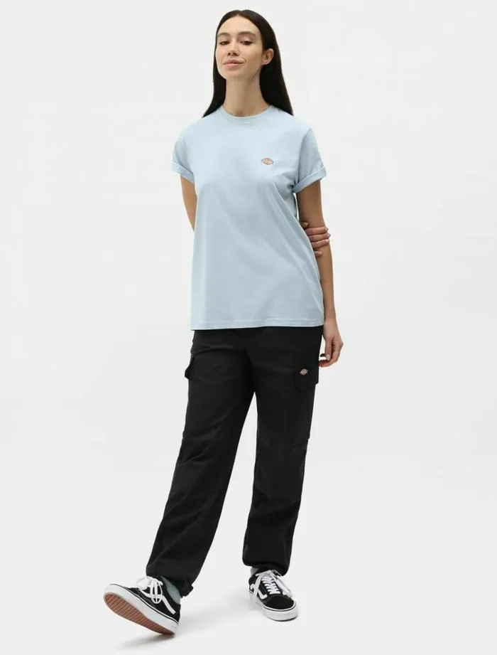 Women TShirts and Tops Dickies Mapleton TShirt Fog Blue