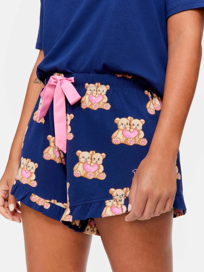Women Teddy Flutter Mini Short Multi Peter Alexander Shorts