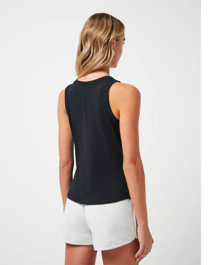 Women Tees TravisMathew WOMENS CLOUD TANK 20 Black