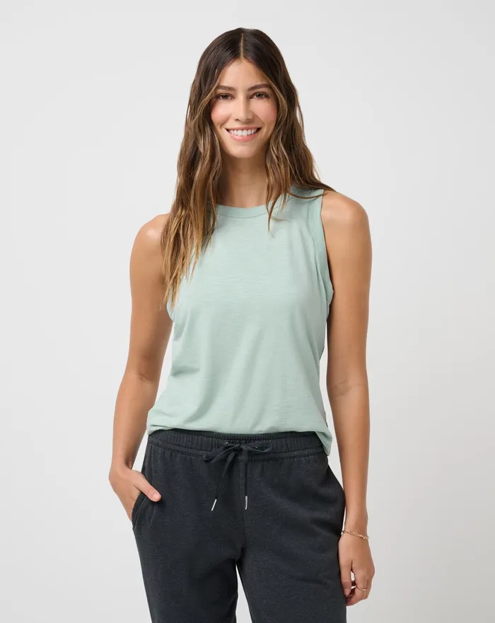 Women Tees TravisMathew WOMENS CLOUD TANK 20 Ether