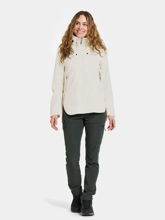 Women Tilde Jacket White Foam Didriksons Spring Jackets