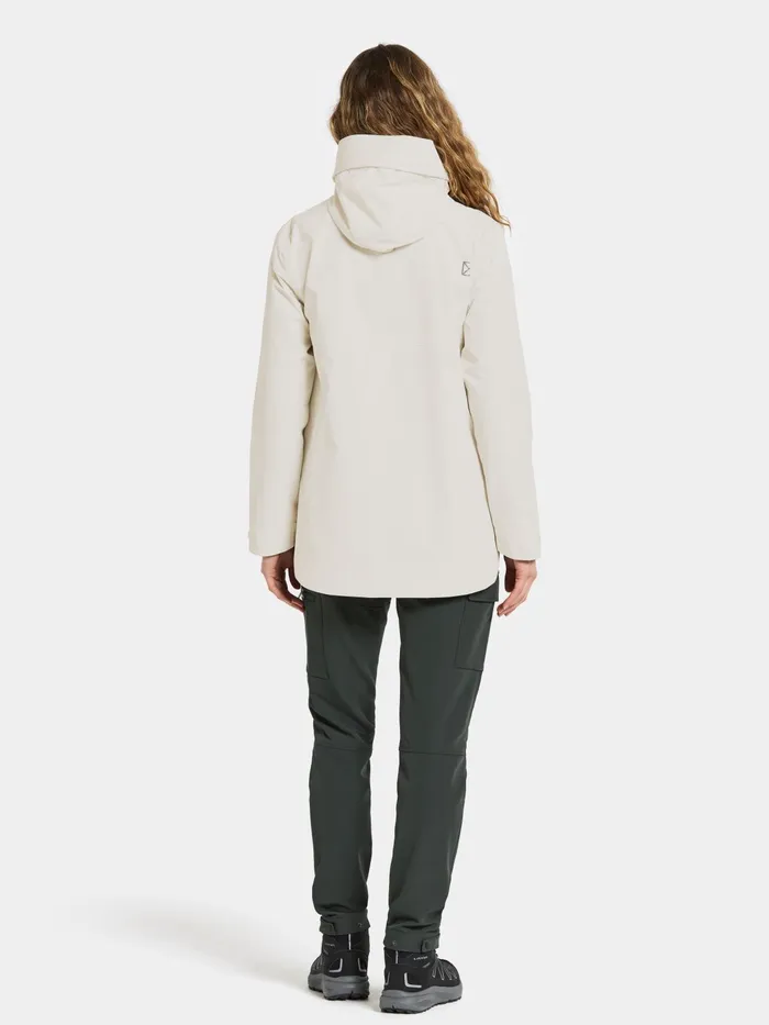 Women Tilde Jacket White Foam Didriksons Spring Jackets