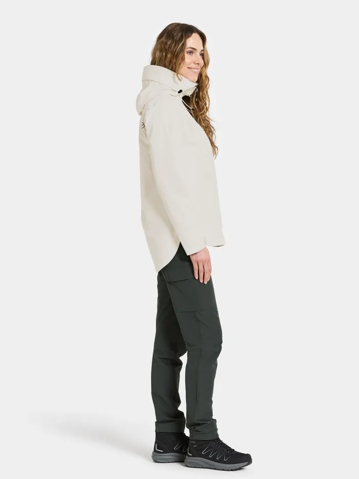 Women Tilde Jacket White Foam Didriksons Spring Jackets
