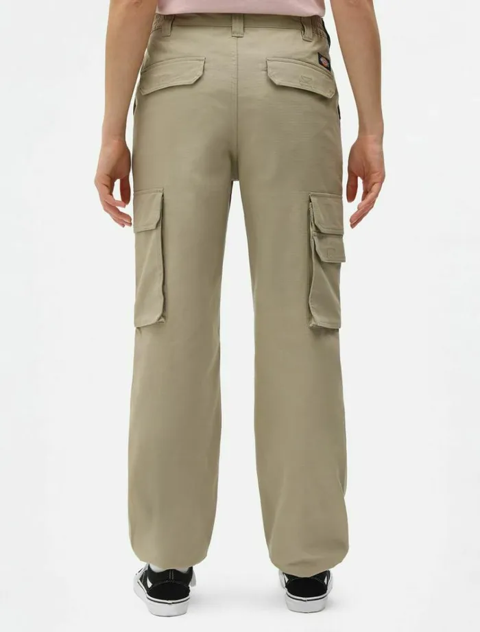 Women Trousers Dickies Hooper Bay Cargo Pant Khaki