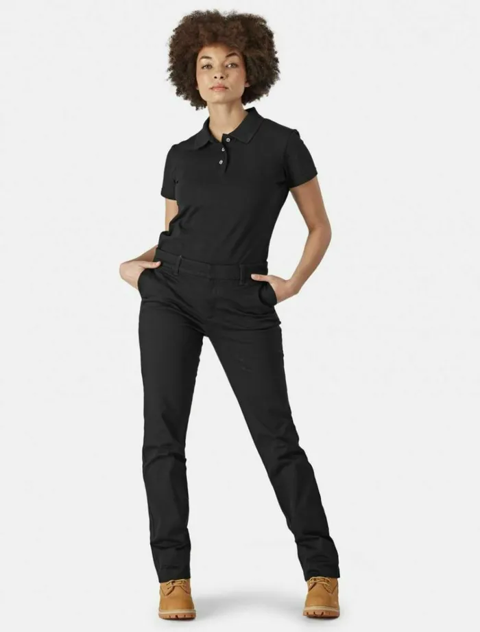 Women Trousers Dickies Perfect Fit Trousers Black