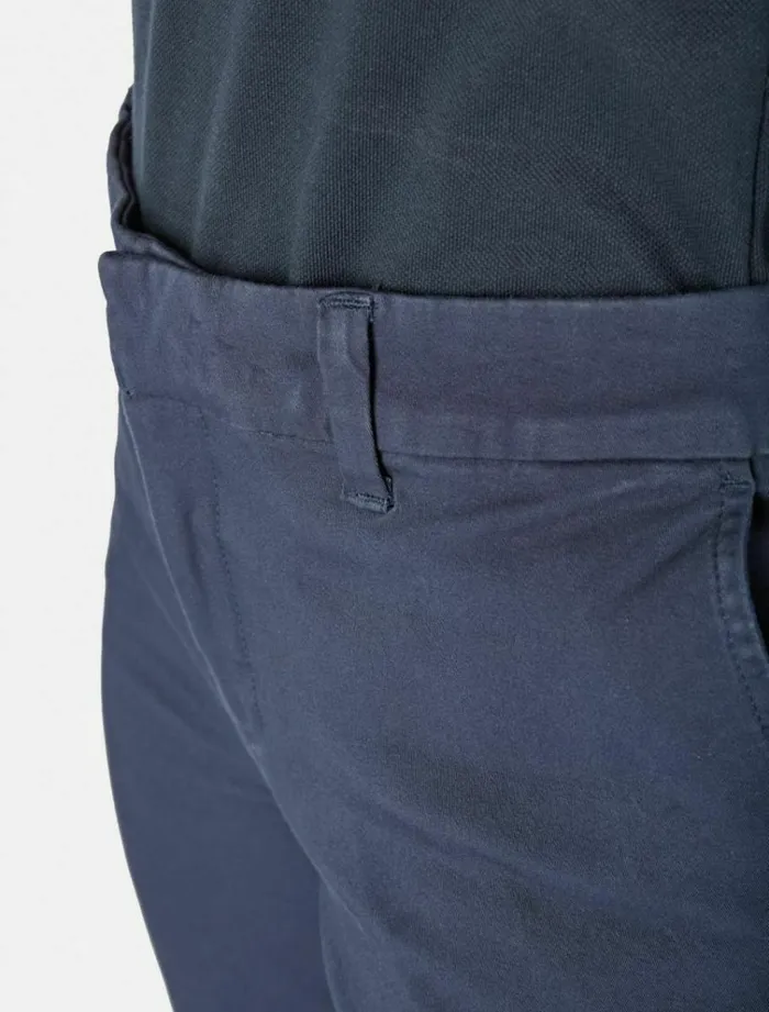 Women Trousers Dickies Perfect Fit Trousers Navy Blue