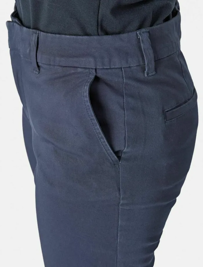 Women Trousers Dickies Perfect Fit Trousers Navy Blue