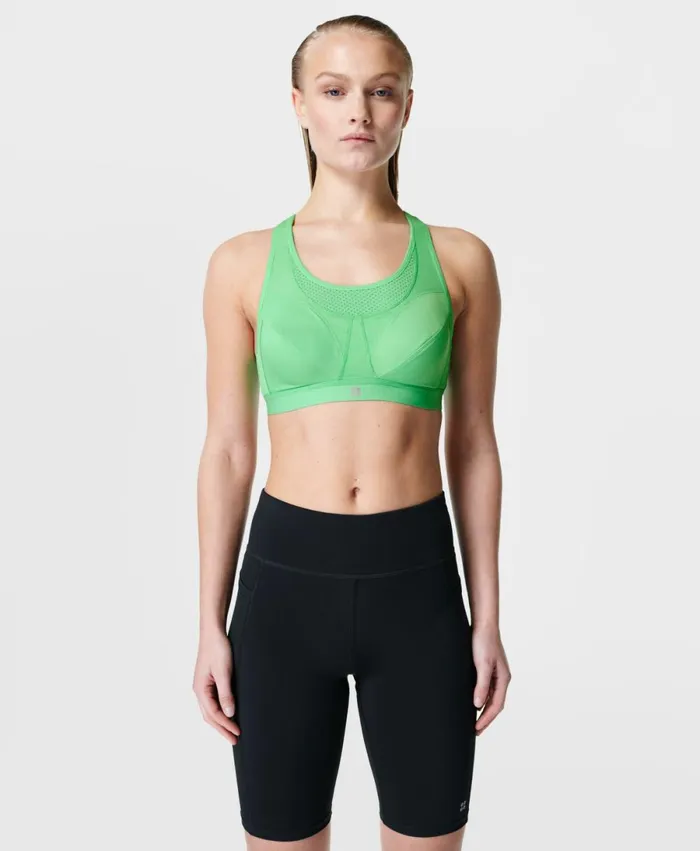Women Ultra Running Bra Radiate Green Sweaty Betty Underwear