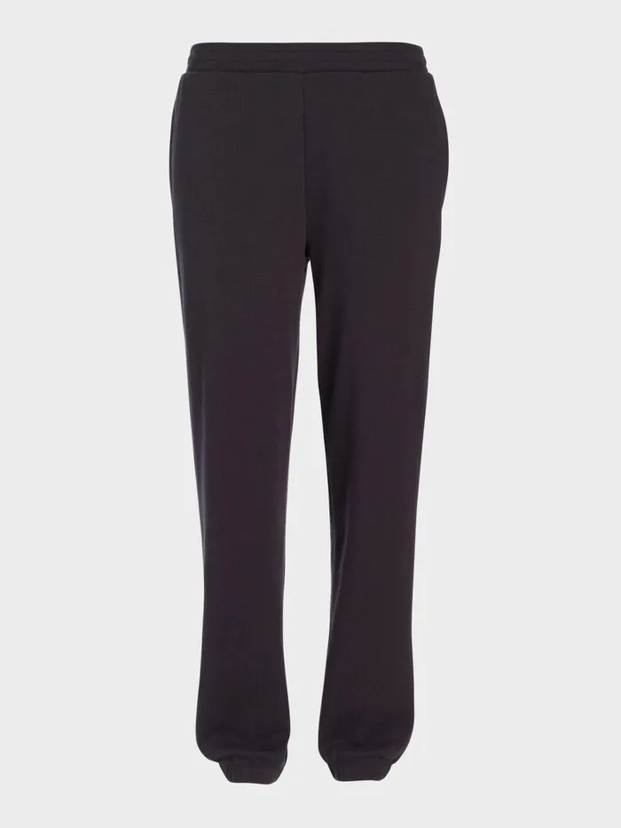 Women Waffle Track Pj Pant Charcoal Peter Alexander Pants