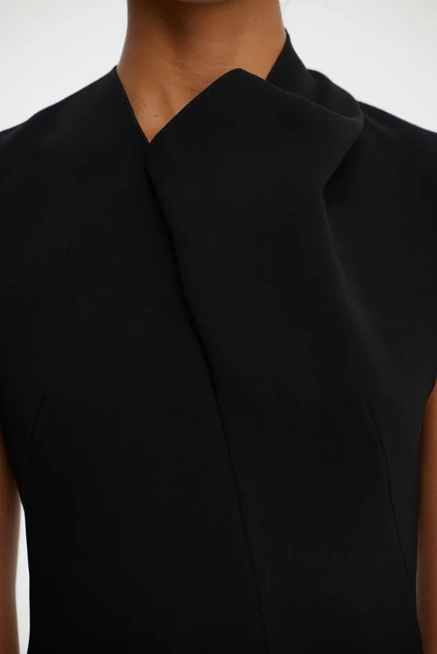 Women WARFIELD MINI DRESS Black Acler Mini Dresses