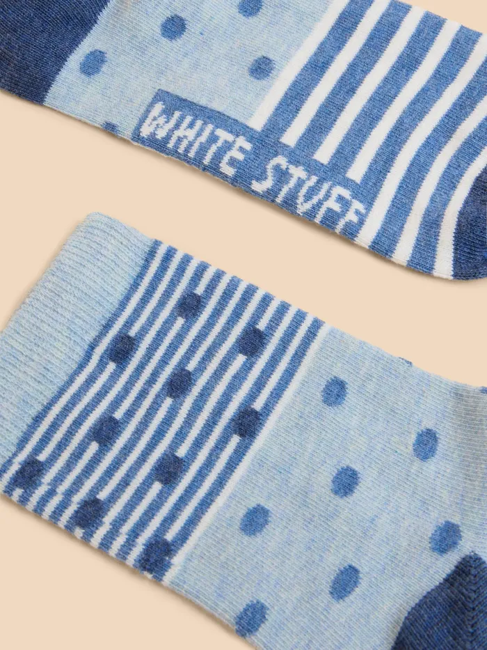 Women White Stuff Accessories Spot Striped Socks
