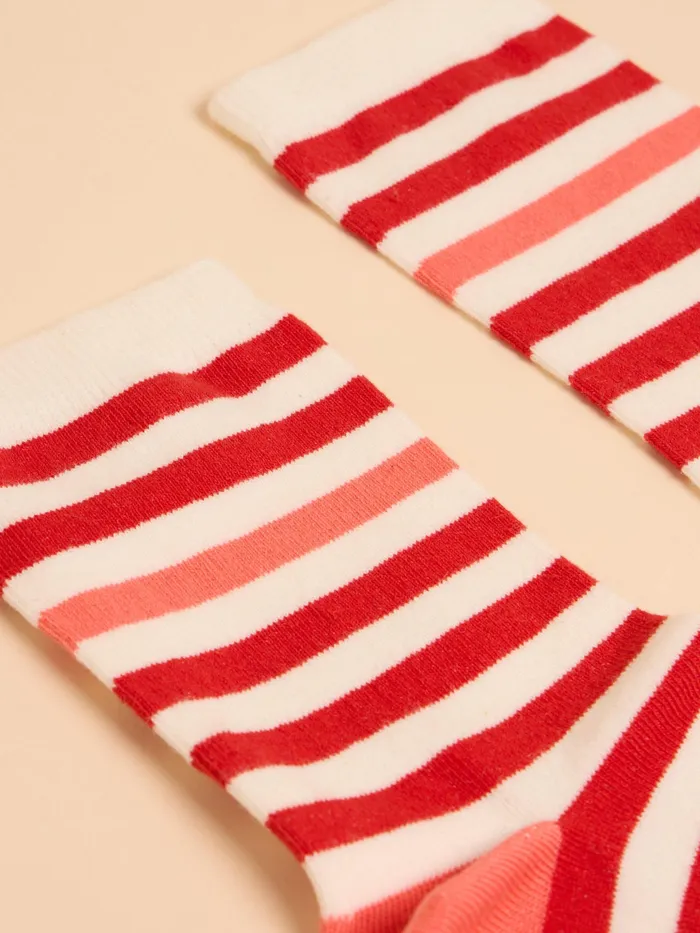 Women White Stuff Accessories Stripe Patterned Ankle Socks Women White Stuff Accessories Stripe Patterned Ankle Socks