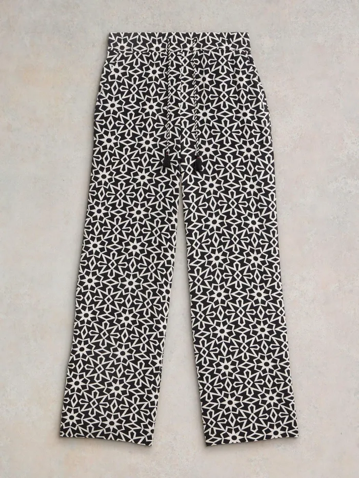 Women White Stuff Clothing Belle Crinkle Wide Leg Trouser