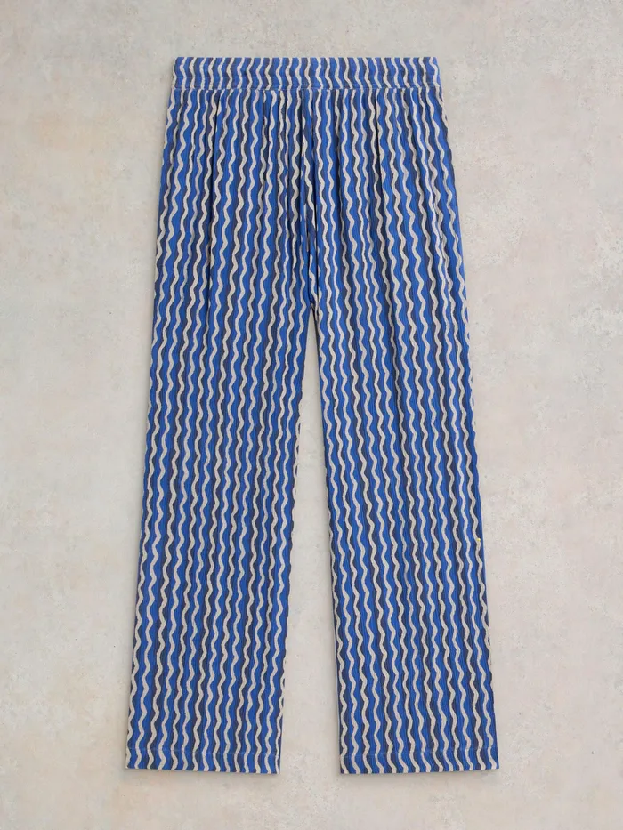 Women White Stuff Clothing Belle Crinkle Wide Leg Trouser