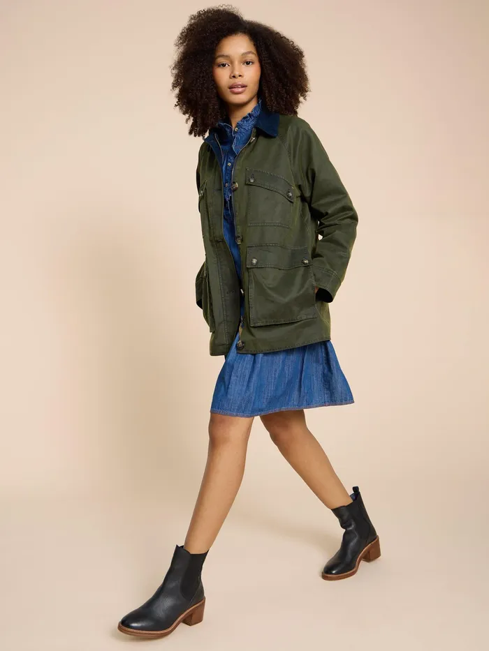 Women White Stuff Clothing Juniper Cotton Jacket