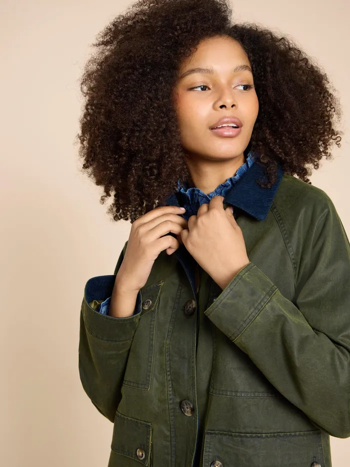 Women White Stuff Clothing Juniper Cotton Jacket Women White Stuff Clothing Juniper Cotton Jacket