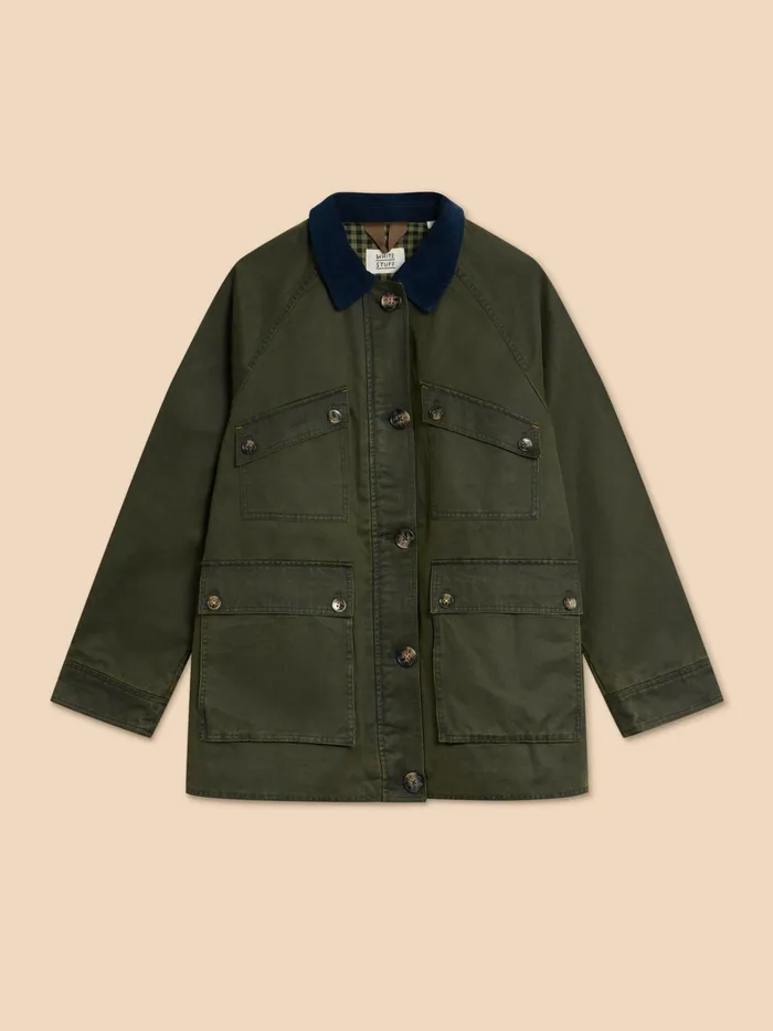 Women White Stuff Clothing Juniper Cotton Jacket Women White Stuff Clothing Juniper Cotton Jacket
