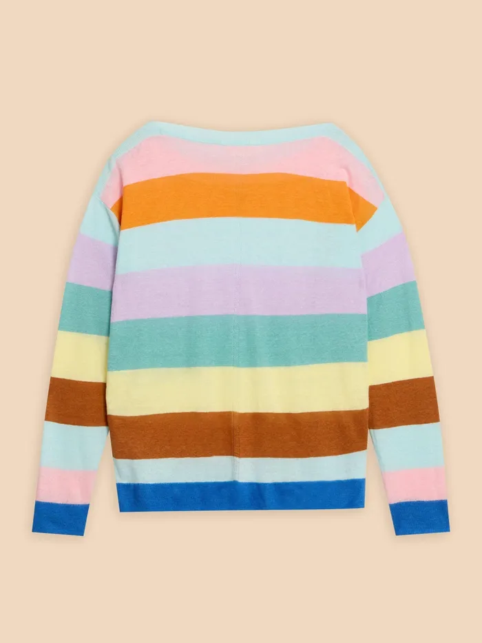 Women White Stuff Clothing LINEN CREW JUMPER Women White Stuff Clothing LINEN CREW JUMPER